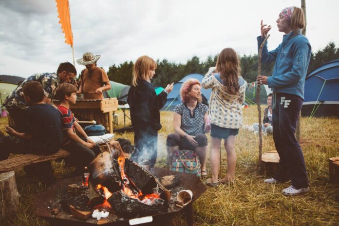 First Time Campers Starry Skies 2014